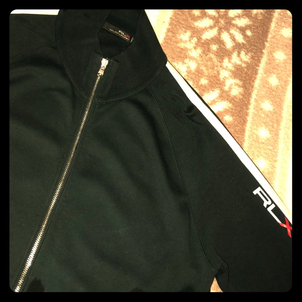 Ralph Lauren XL men’s black zip up Jacket